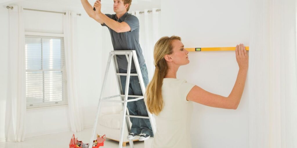diy home repair couple